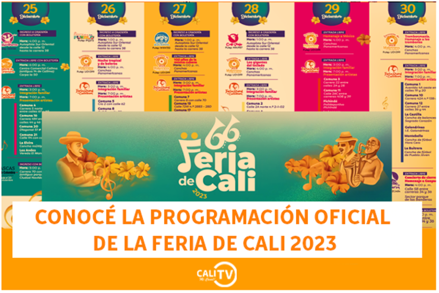 programacion-66-feria-de-cali-2023